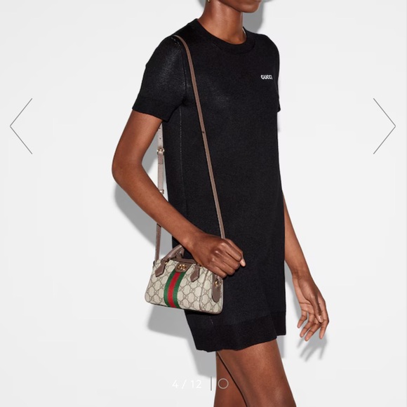 π SOLD π Authentic π― Gucci Ophidia Super Mini - Picture 12 of 15